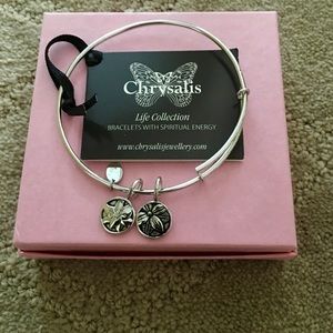 Orchid Blossom Expandable Bangle